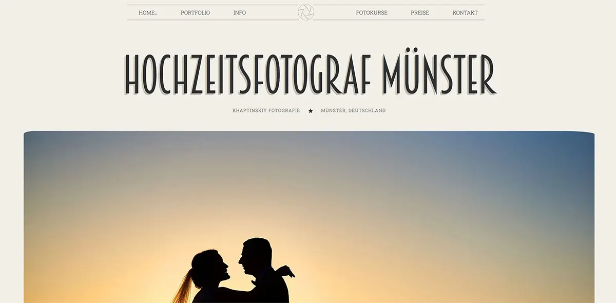 webseite fotograf