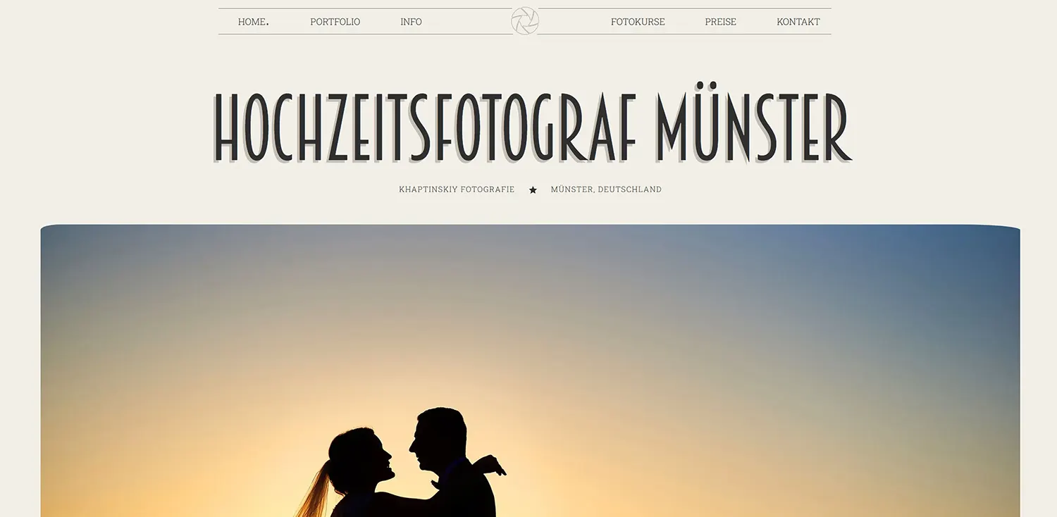 fotografen webseite